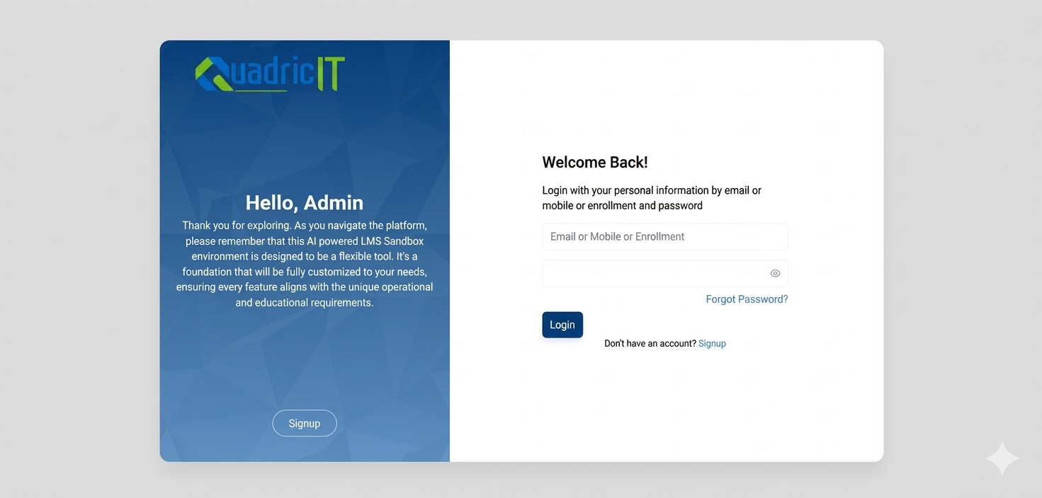 Admin Login