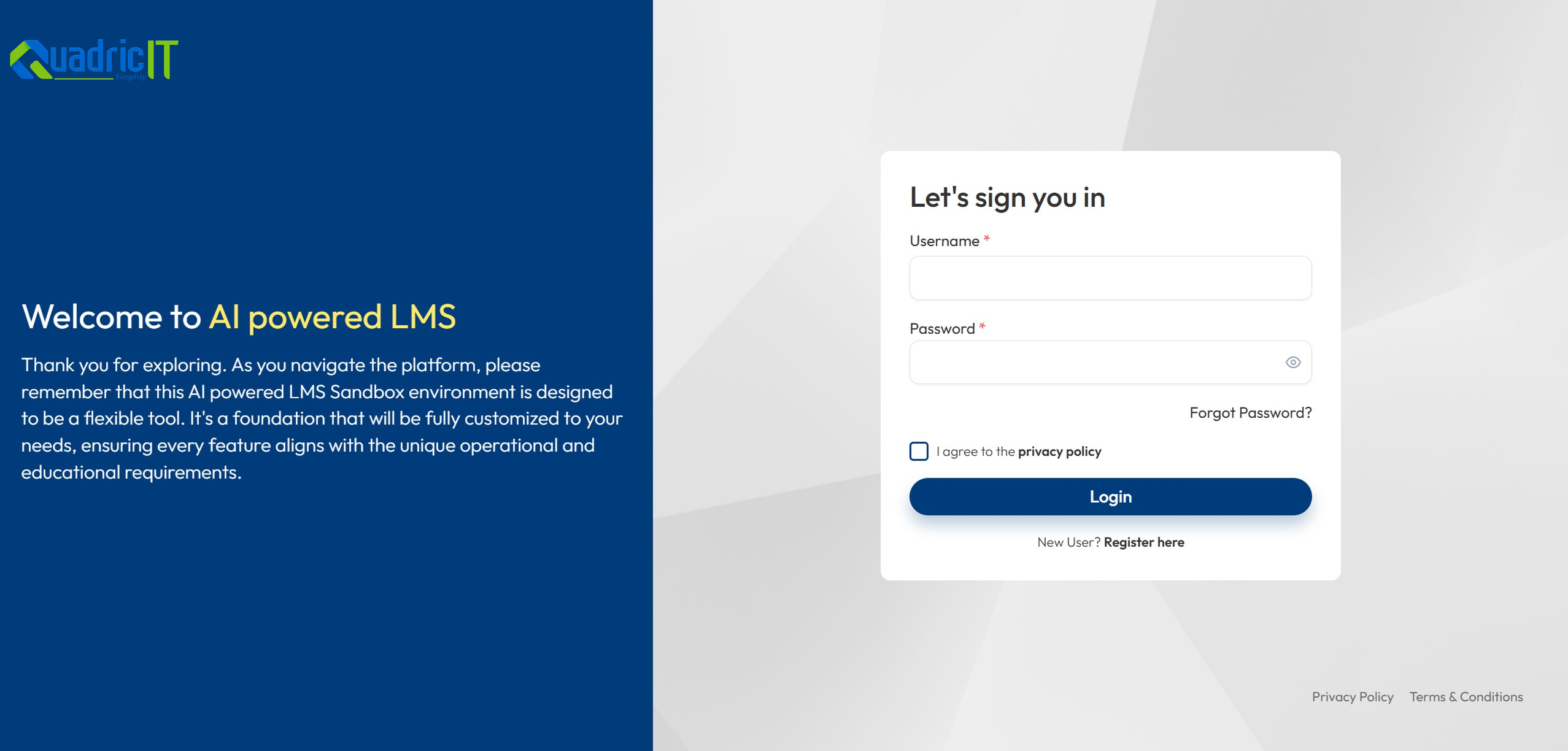 Learner Login