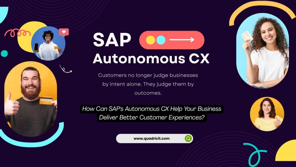 Autonomous CX in SAP