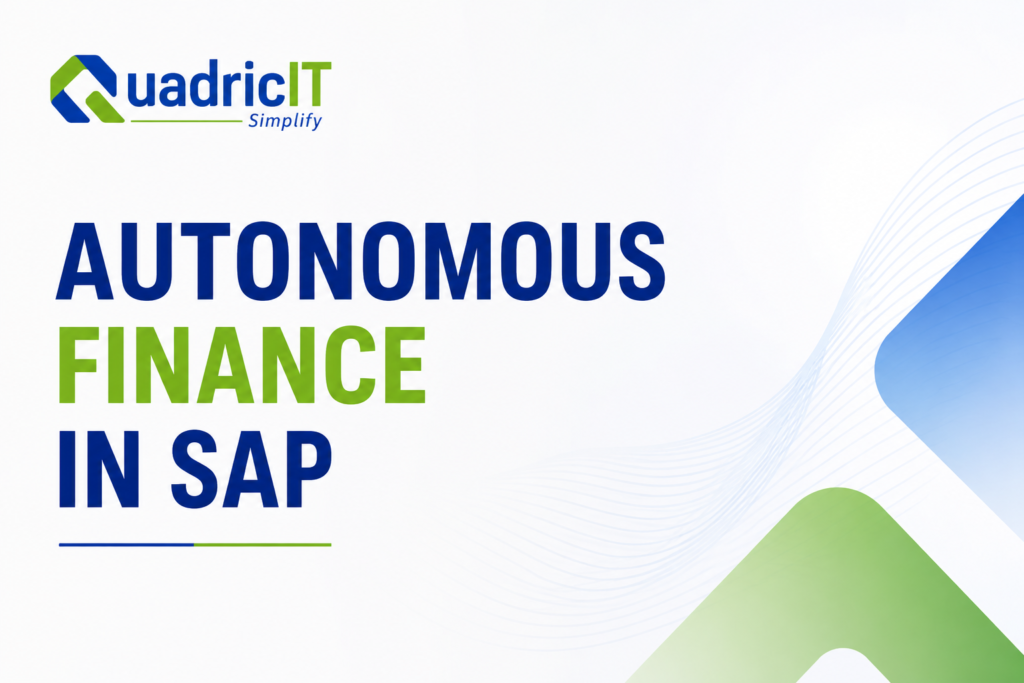 Autonomous Finance in SAP