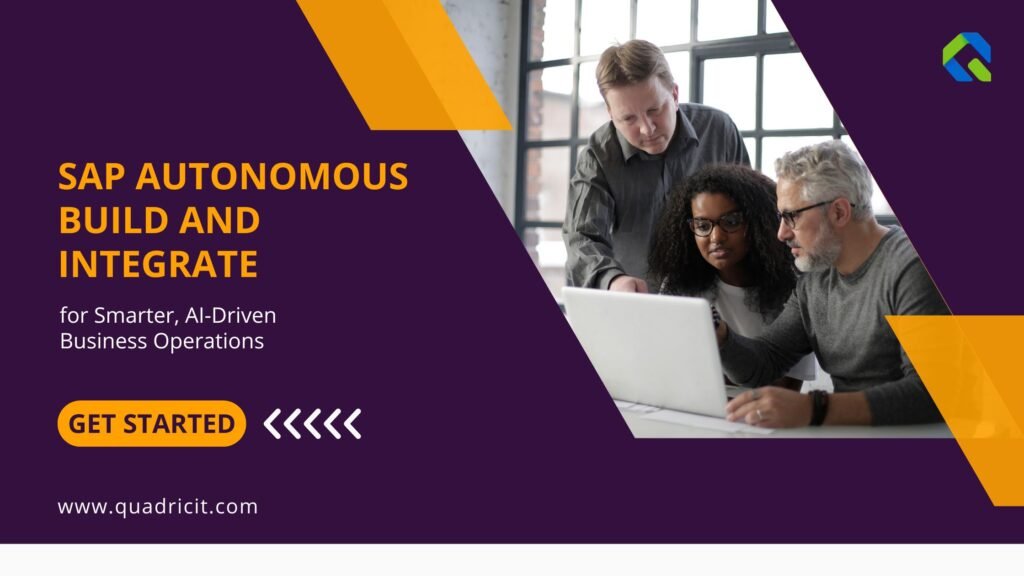 SAP autonomous build and integrate